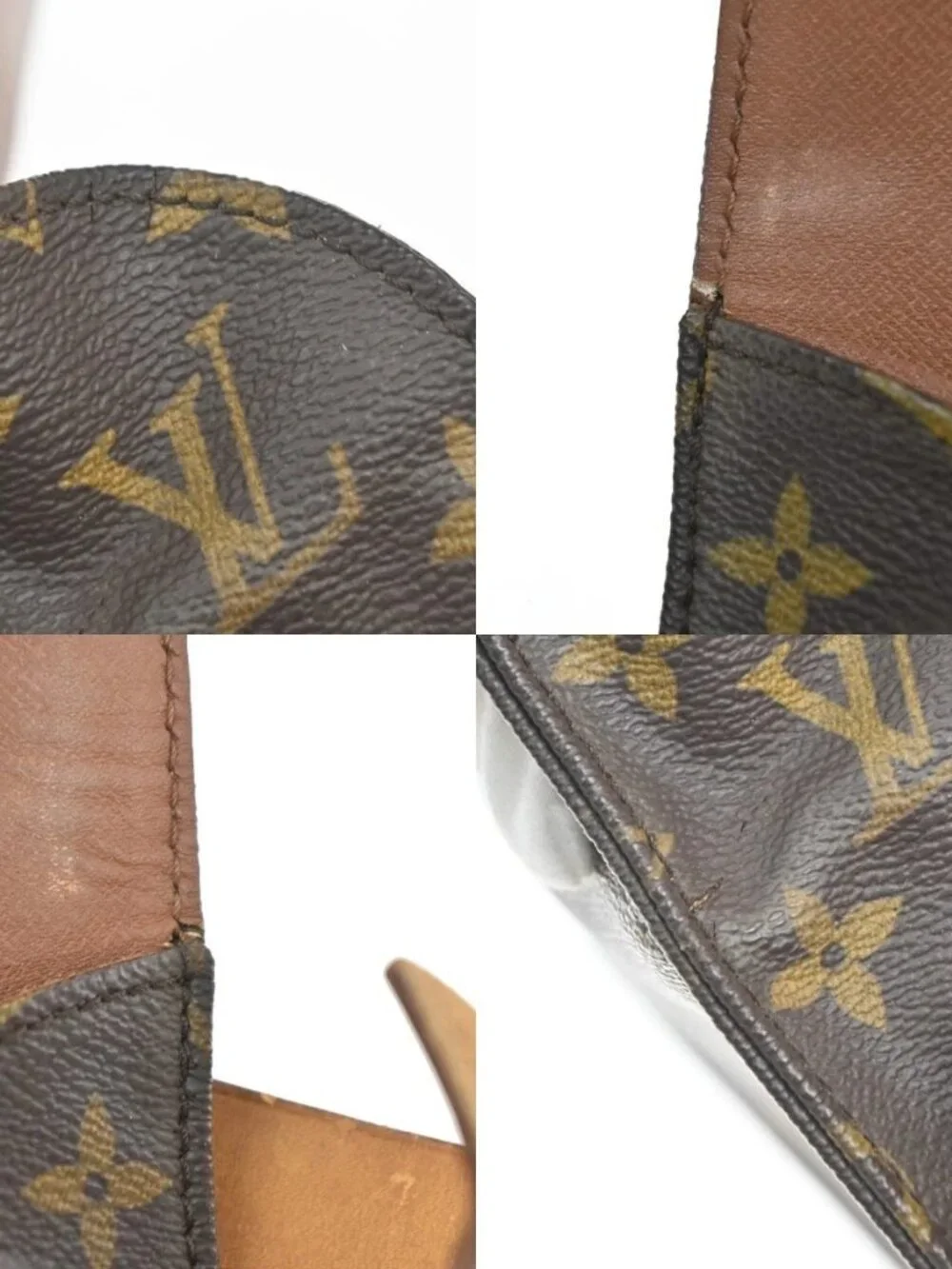 LOUIS VUITTON Cartouchiere MM Shoulder Bag Monogram Leather Brown M51253 83KC660 - Picture 14 of 16